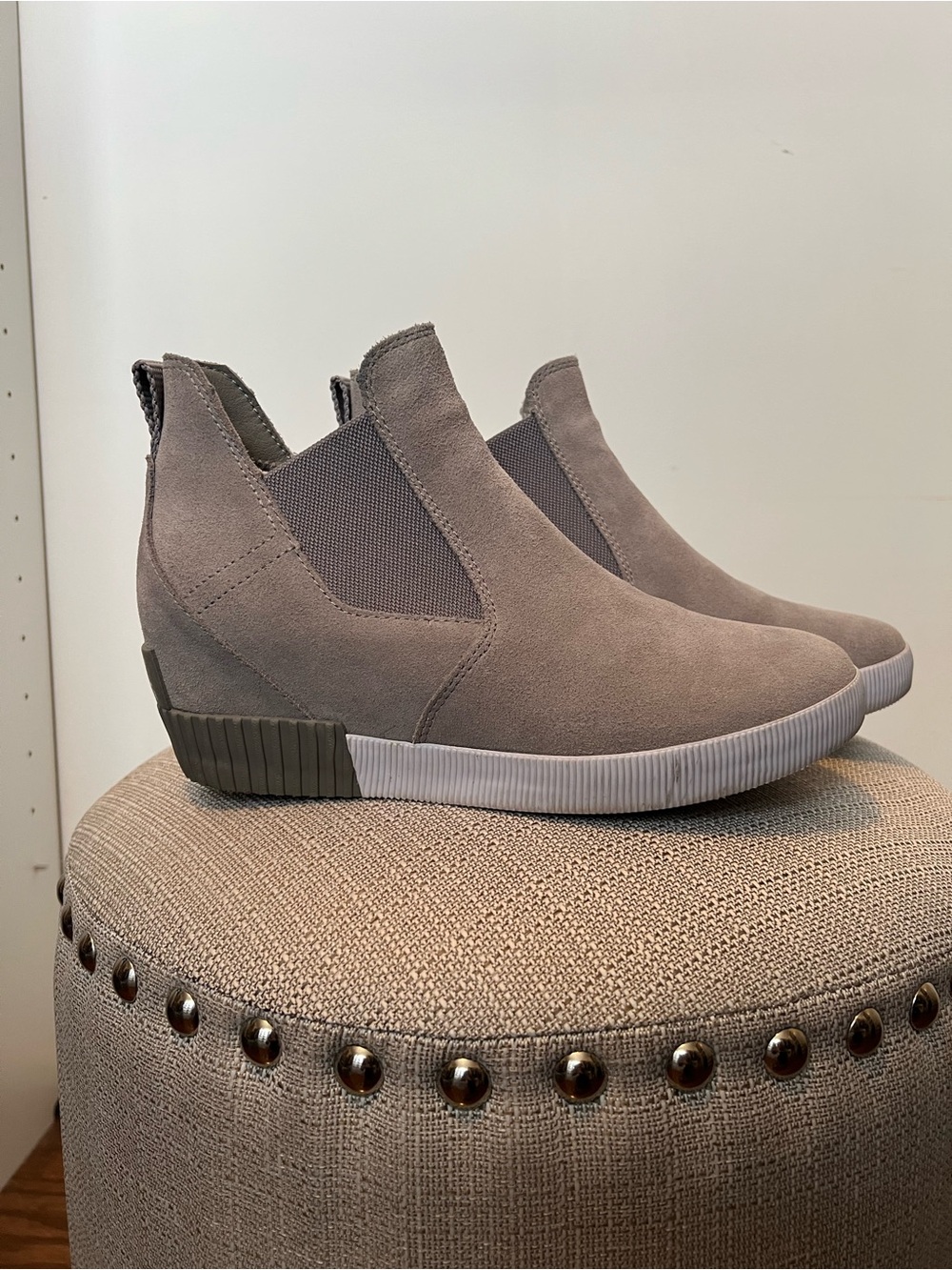 Sorel Women’s Out N About Slip on Wedges 9